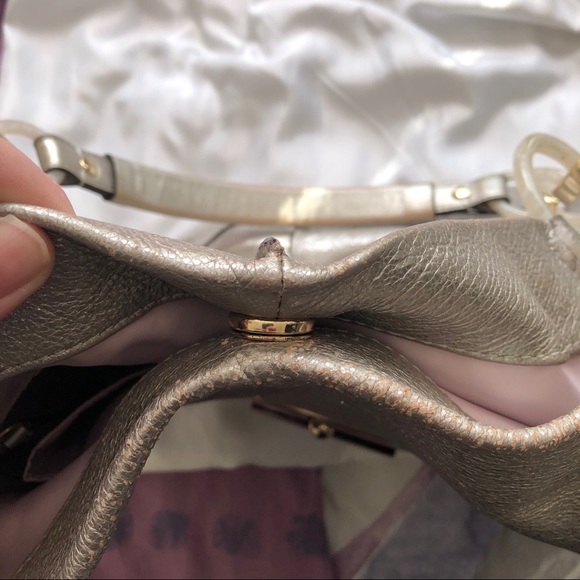 Coach Silver Shoulder Bag - Picture 9 of 12